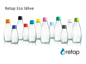 Retap lahve Eco a Go, Retap karafy