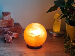 Planeta - Solná lampa el. číslo 2 - cca 3kg/15cm