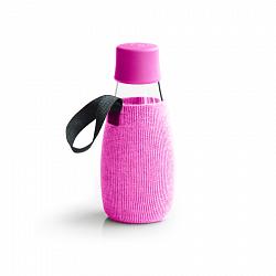 obal na láhev Retap 0,3l - růžový úplet